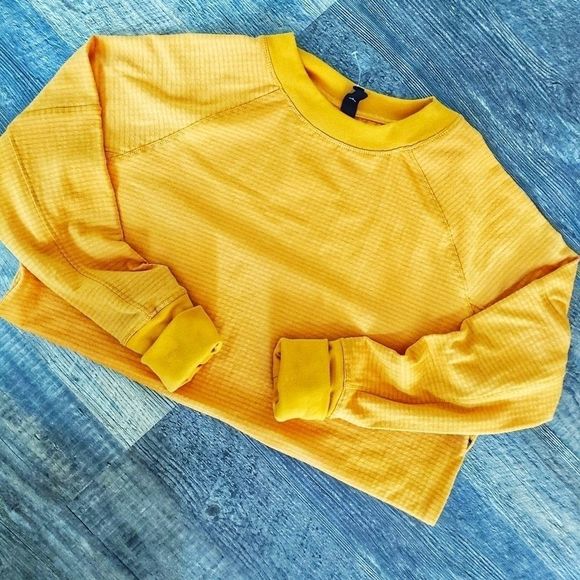 Cotton On Tops Cottonon Body Honey Gold Long Sleeve Thick Waffle Top Poshmark